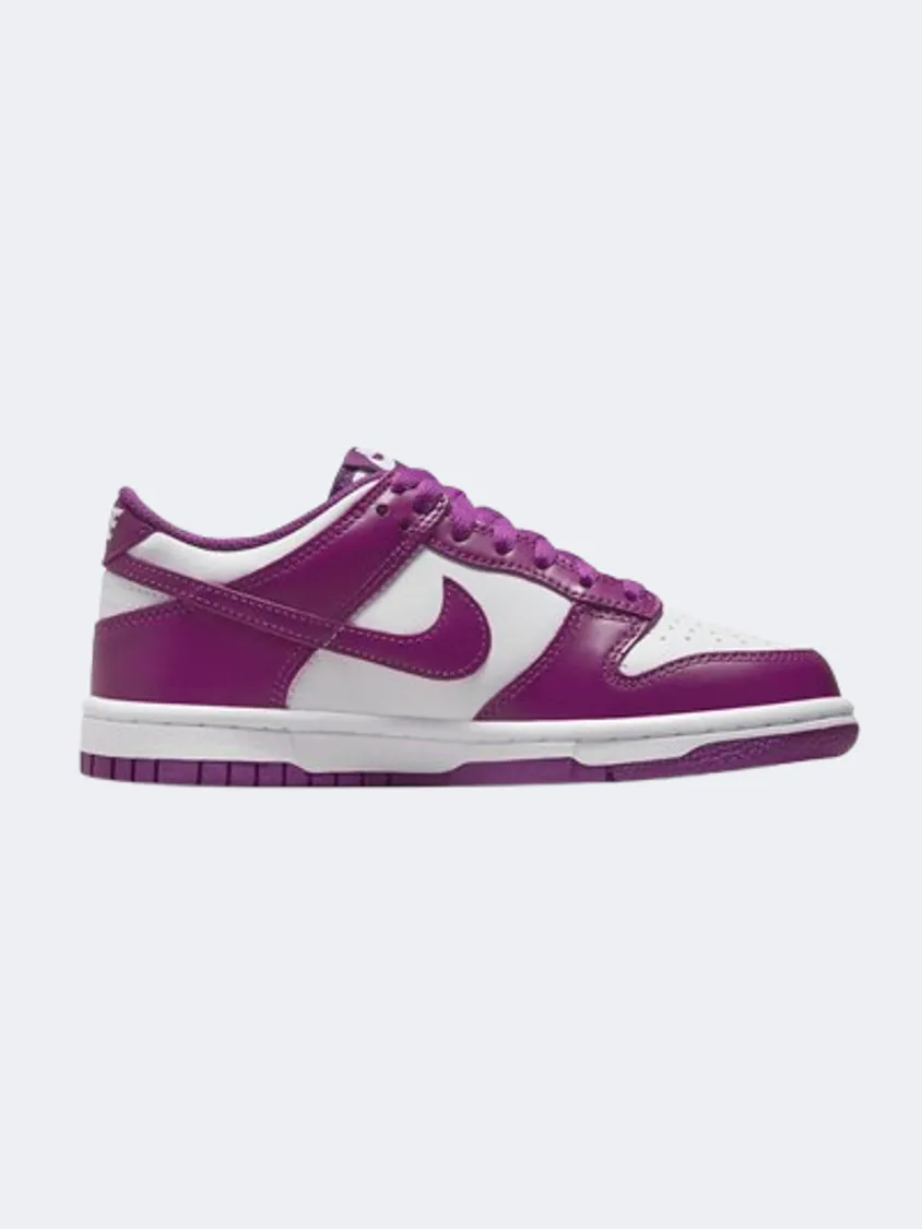 Nike Dunk Gs-Girls Lifestyle Shoes White/Viotech