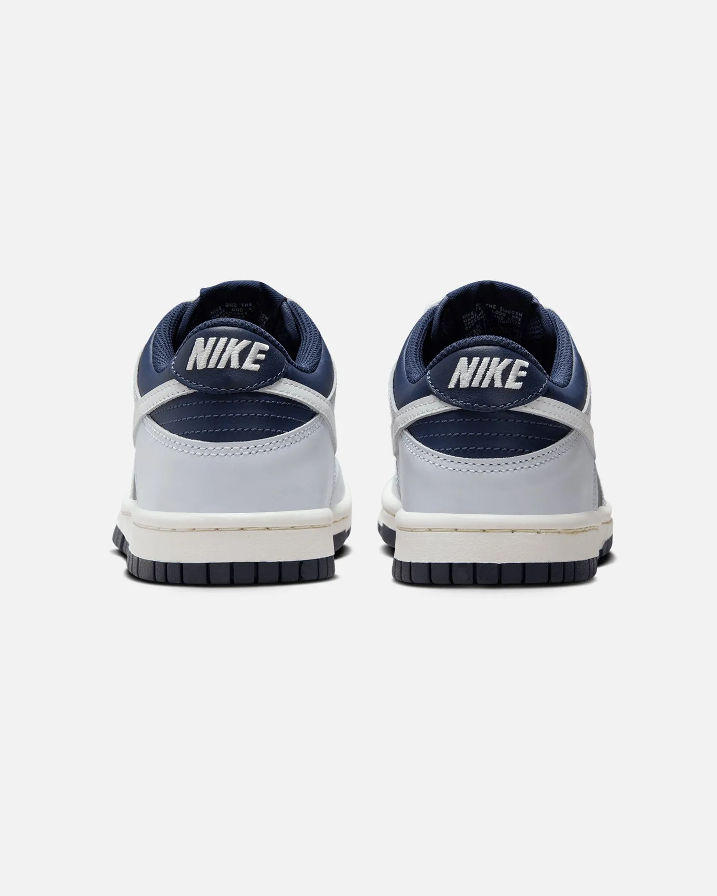 Nike Kids' Dunk Low BG (GS) Football Grey/Summit White/Midnight Navy