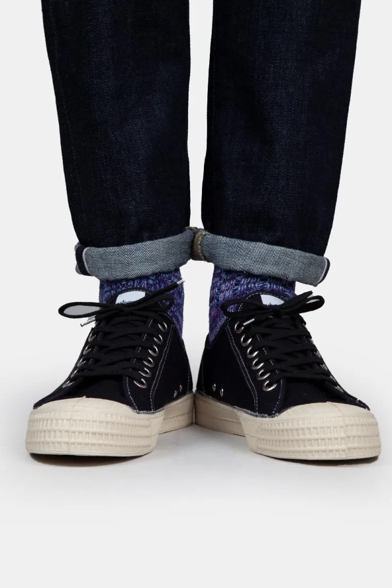 Novesta Star Master Contrast Stitching (Black/Beige/Ecru)