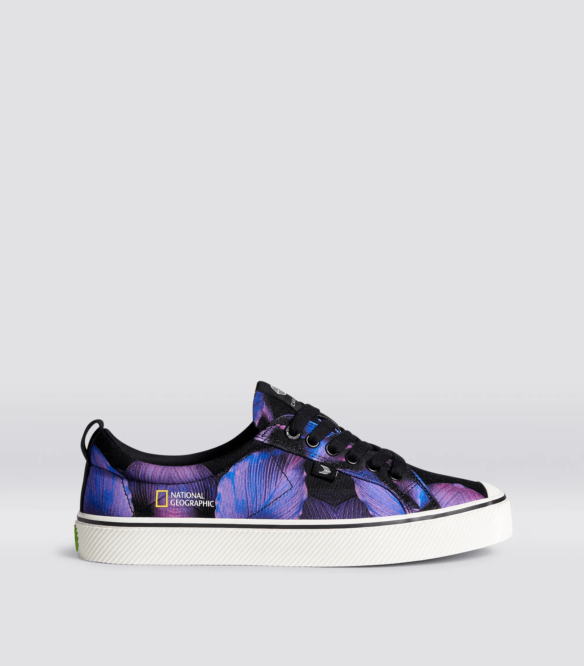 OCA Low NATGEO Purple Foliage Print Canvas Sneaker Women