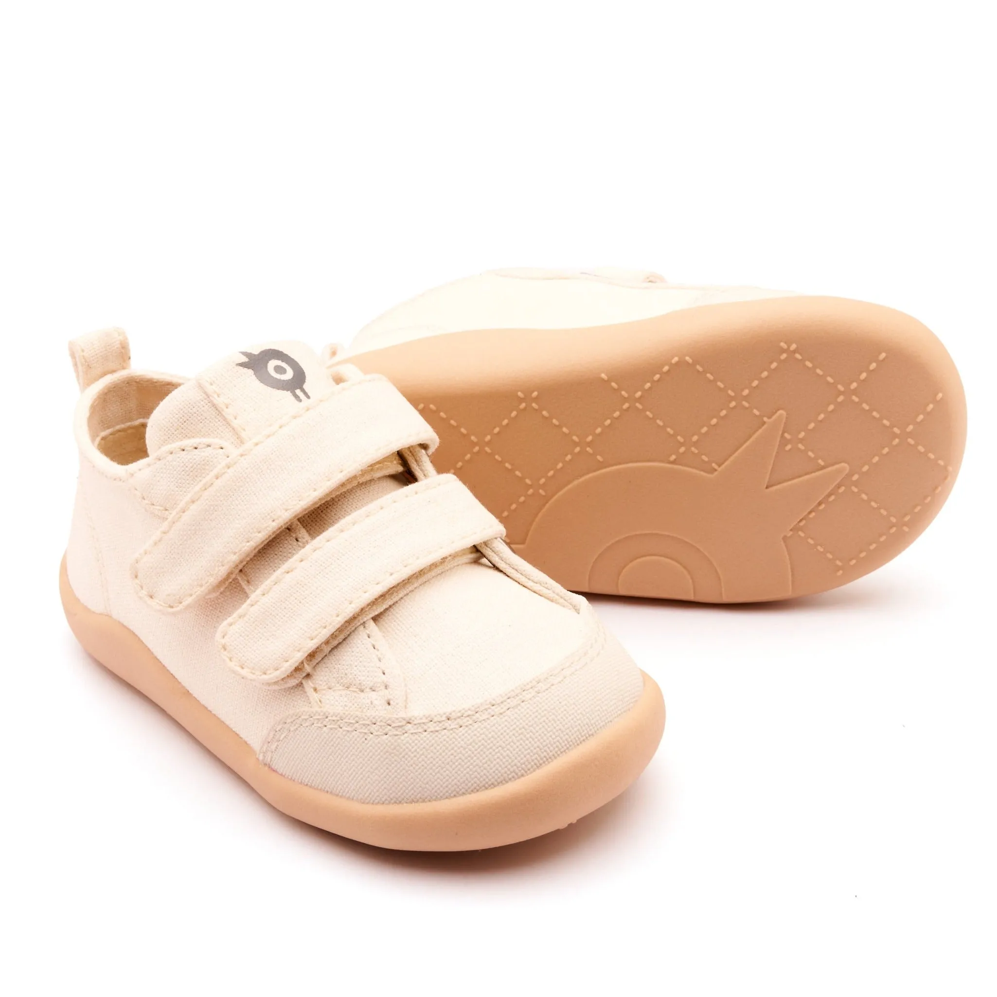 Old Soles Boy's and Girl's 8058 Salty Ground Casual Shoes - Natural / Sporco / Light Gum Sole