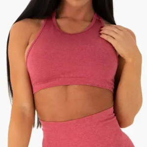 Padded Yoga Seamless Workout Push Up Sports Bra