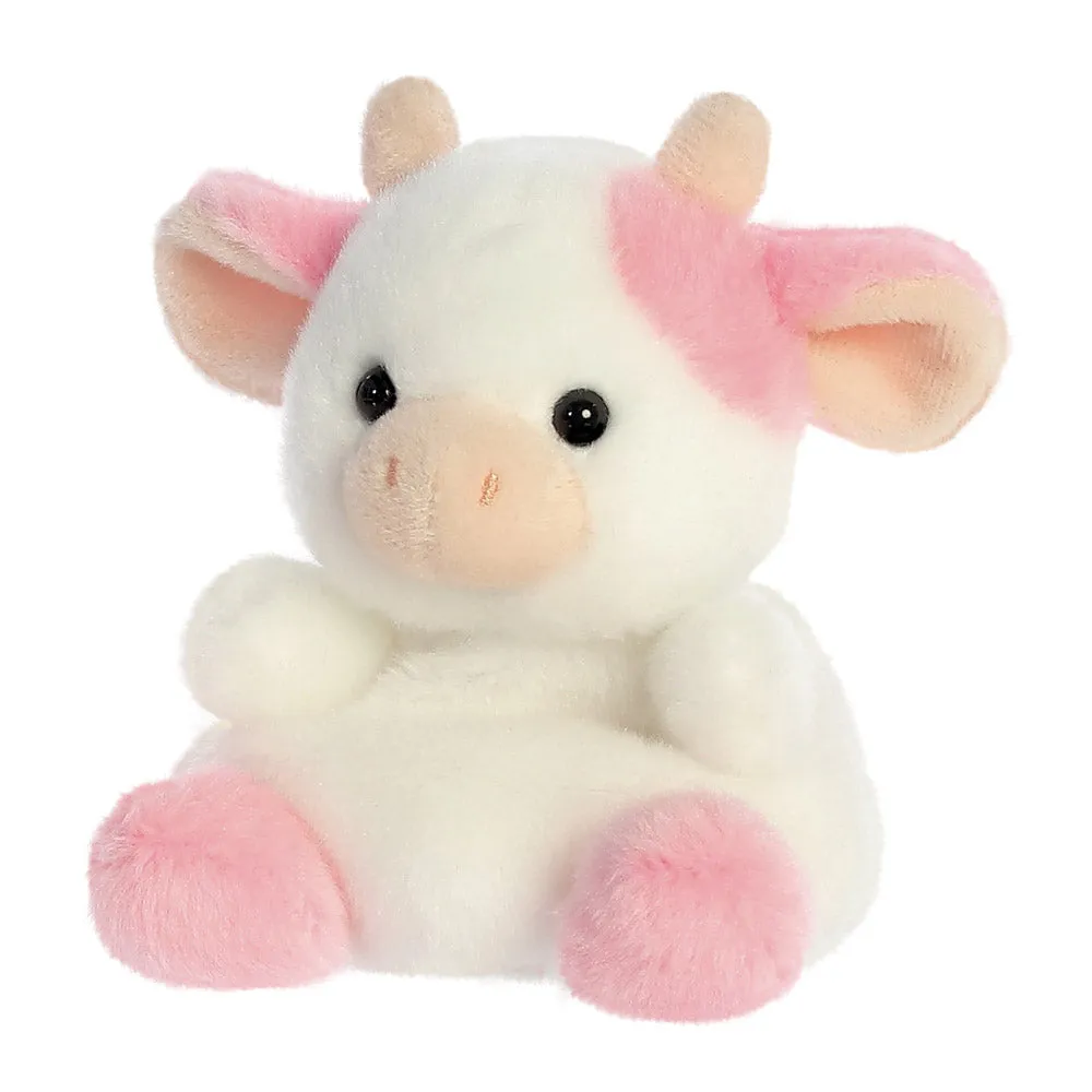 Palm Pals Belle Strawberry Cow Soft Toy