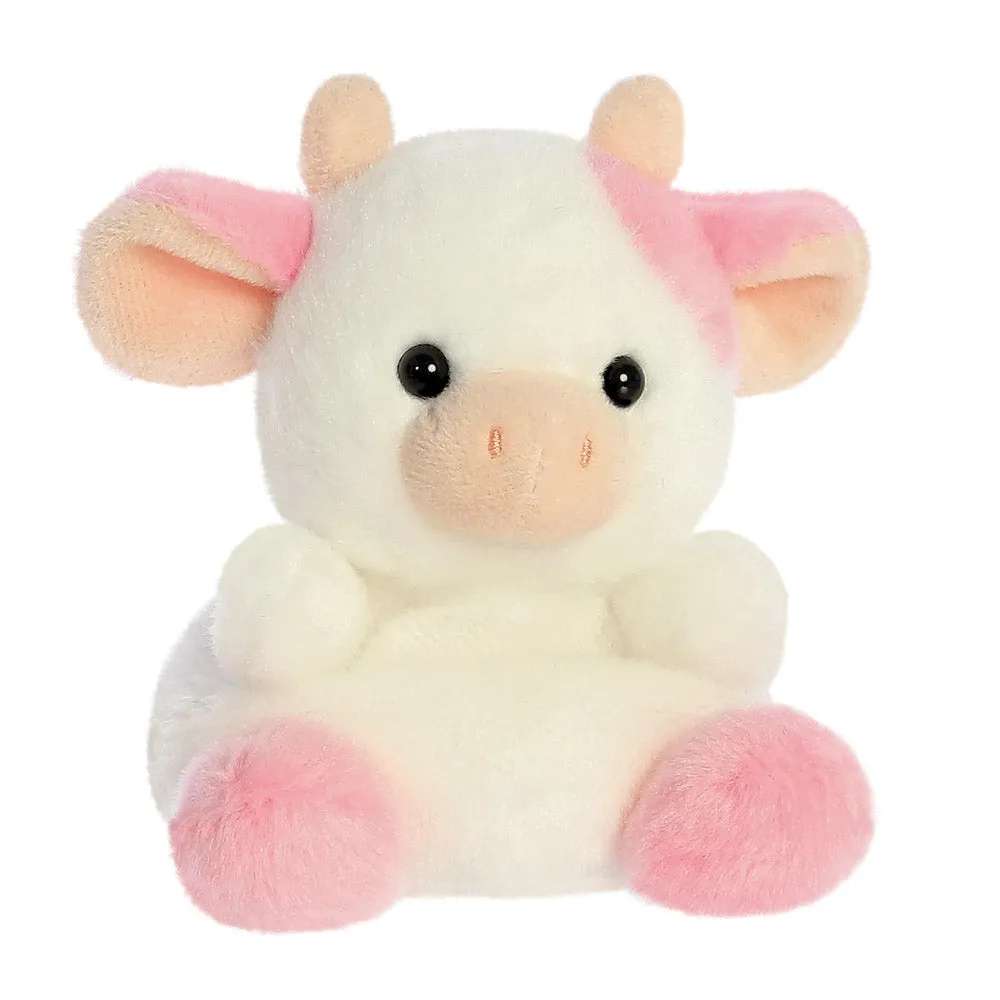 Palm Pals Belle Strawberry Cow Soft Toy