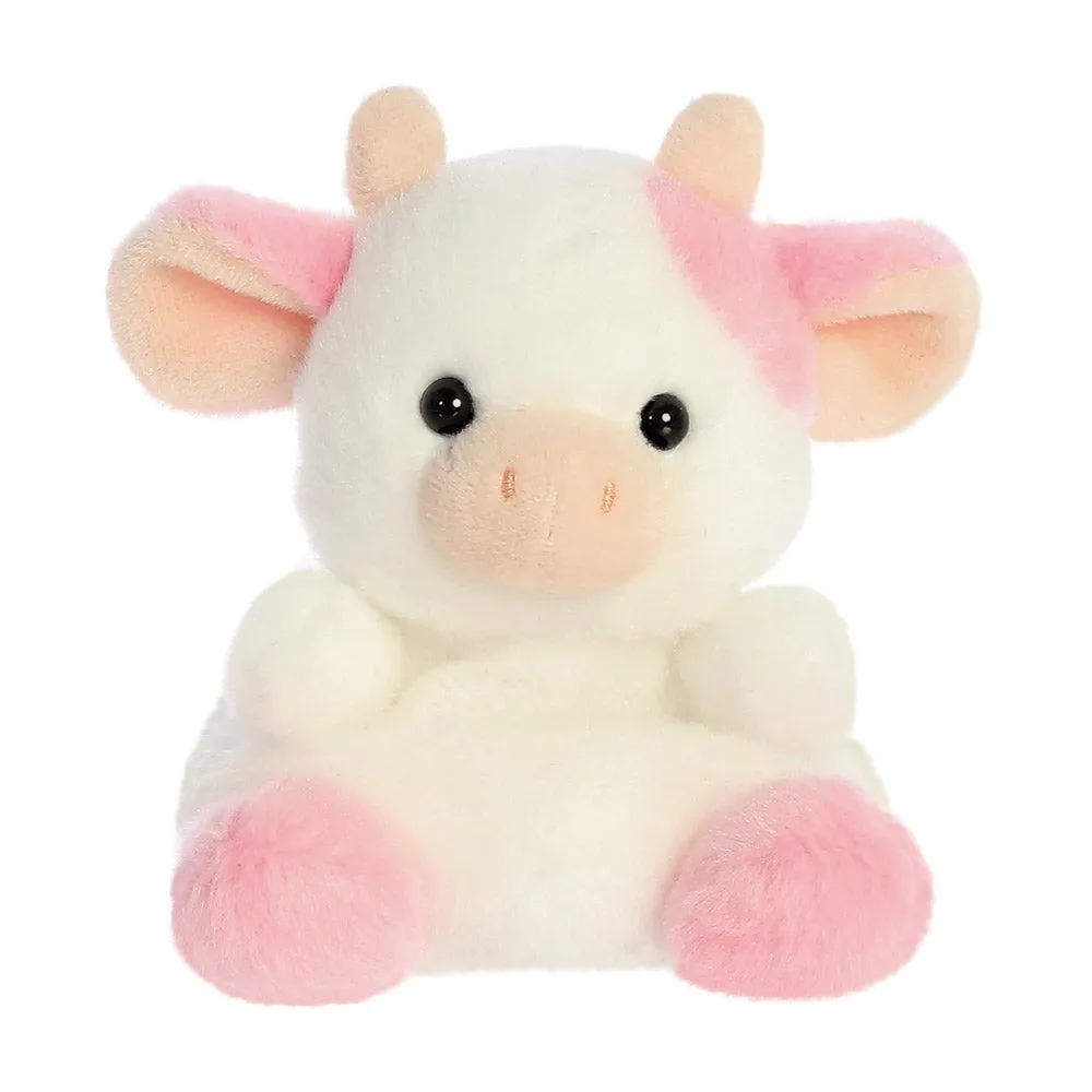 Palm Pals Belle Strawberry Cow Soft Toy