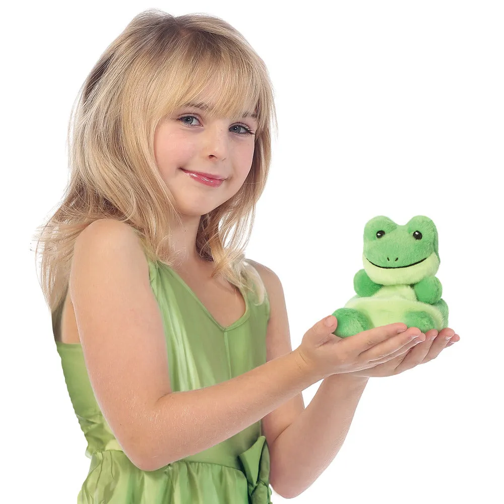 Palm Pals Ribbits Frog Soft Toy