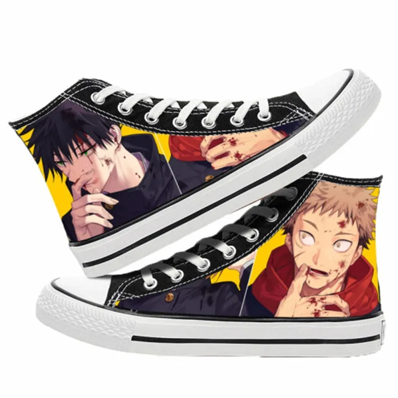 Printed Canvas Sneakers Jujutsu Kaisen Set-2 (Variants Available)