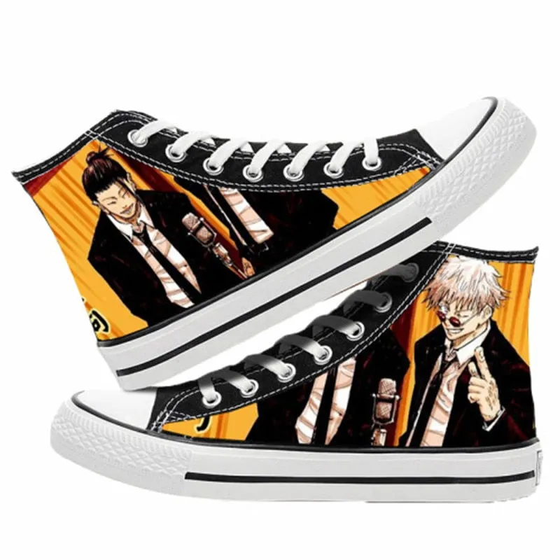 Printed Canvas Sneakers Jujutsu Kaisen Set-2 (Variants Available)