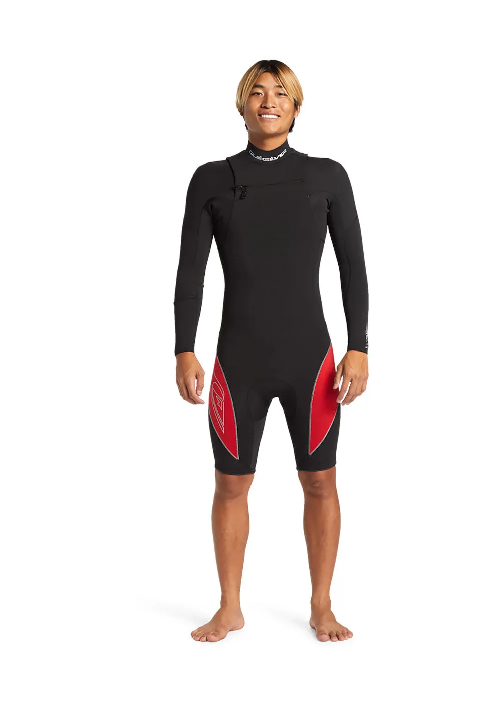 Quiksilver Mens Mercury 2mm GBS CZ LS Spring Suit Wetsuit