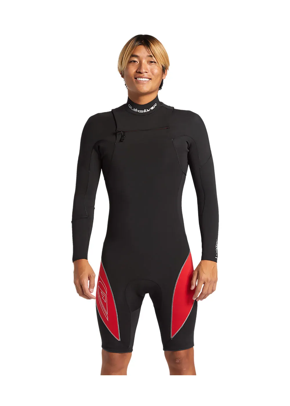 Quiksilver Mens Mercury 2mm GBS CZ LS Spring Suit Wetsuit