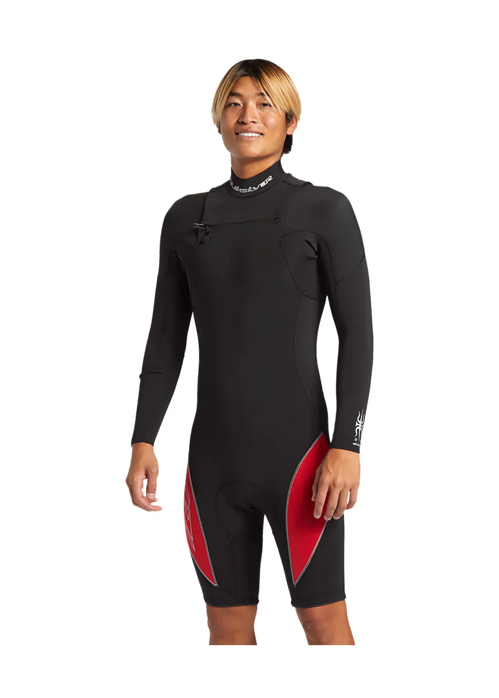 Quiksilver Mens Mercury 2mm GBS CZ LS Spring Suit Wetsuit