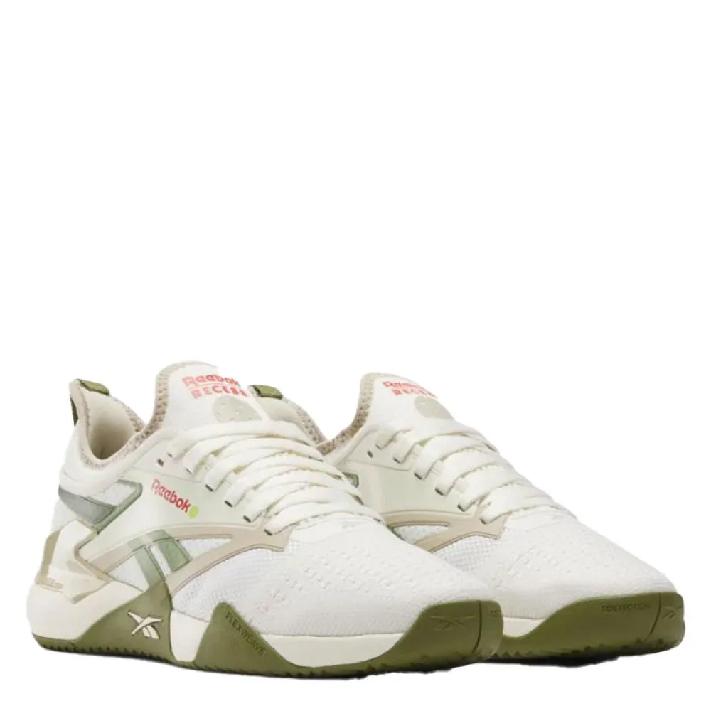 Reebok X Recess Women's Nano Court in Chalk/Beige/Green