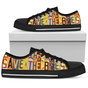 Save The Bees Low Top Shoes