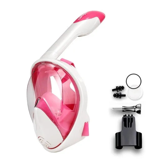 Scuba Diving Mask with Camera Mount by COPOZZ