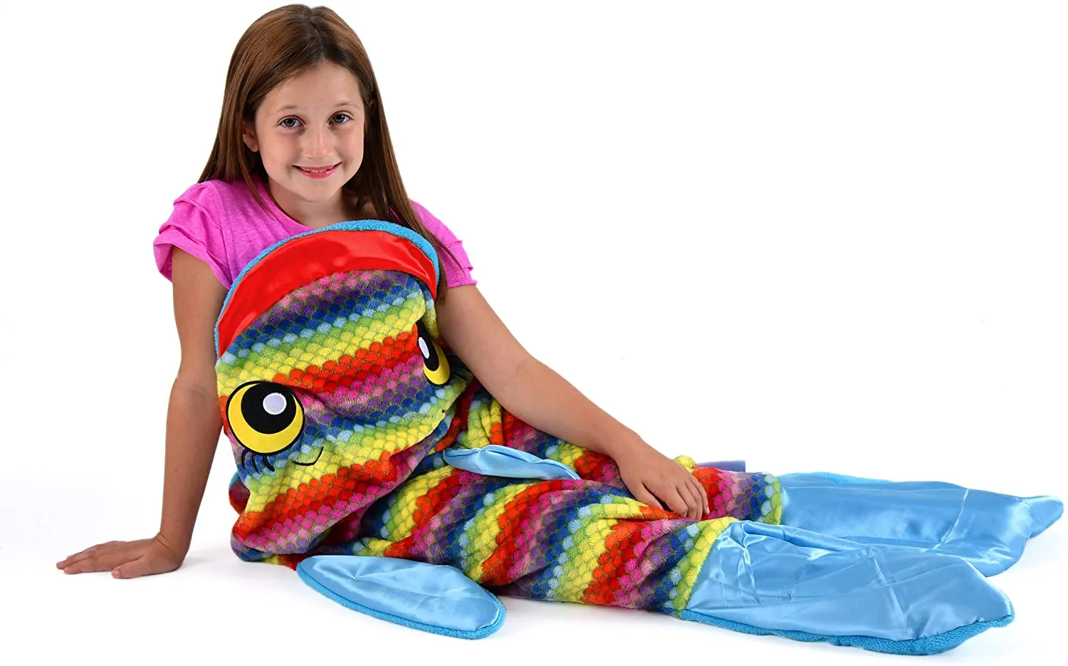 Snuggie Tails Blanket - Rainbow Fish