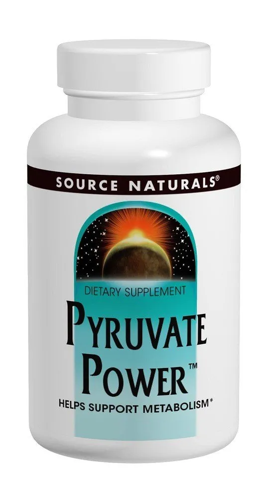 Source Naturals, Inc. Pyruvate Power 750mg 30 Capsule