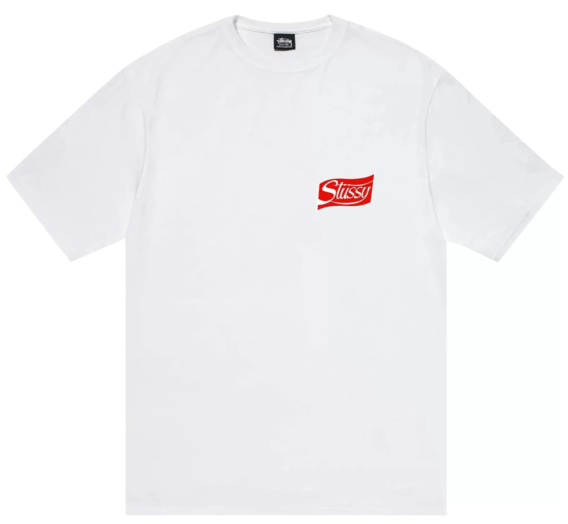 Stussy Soda Can Tee White