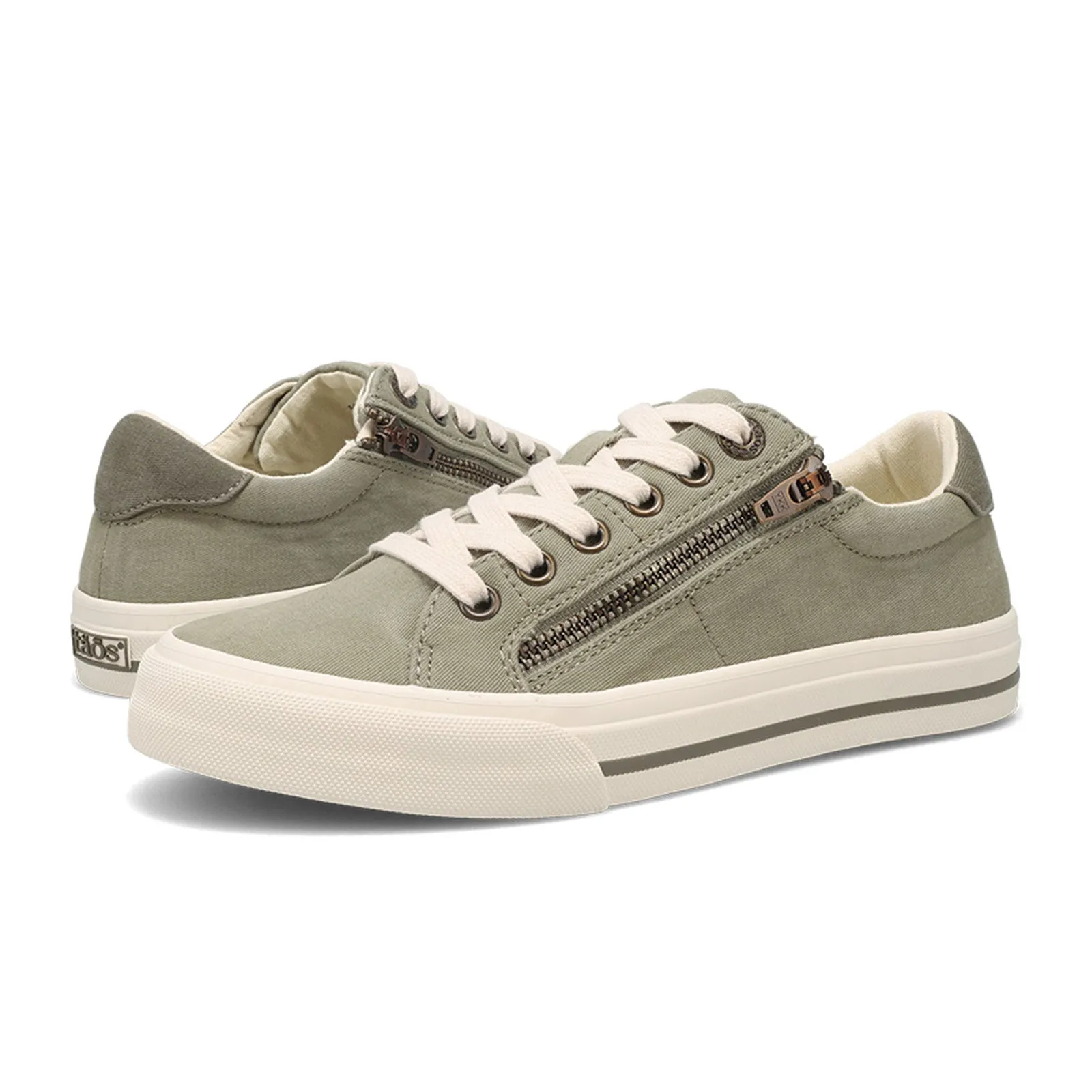 Taos Z Soul Sneaker (Women) - Sage/Olive Distressed