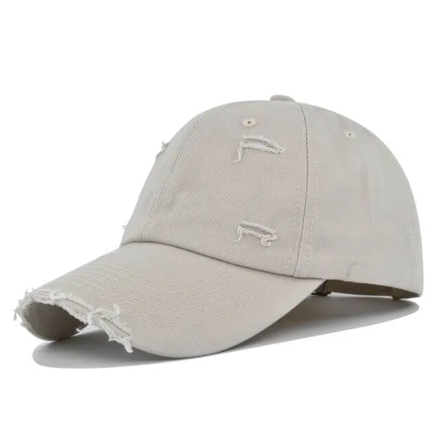 Timeless Classic Adjustable Distressed Baseball Cap