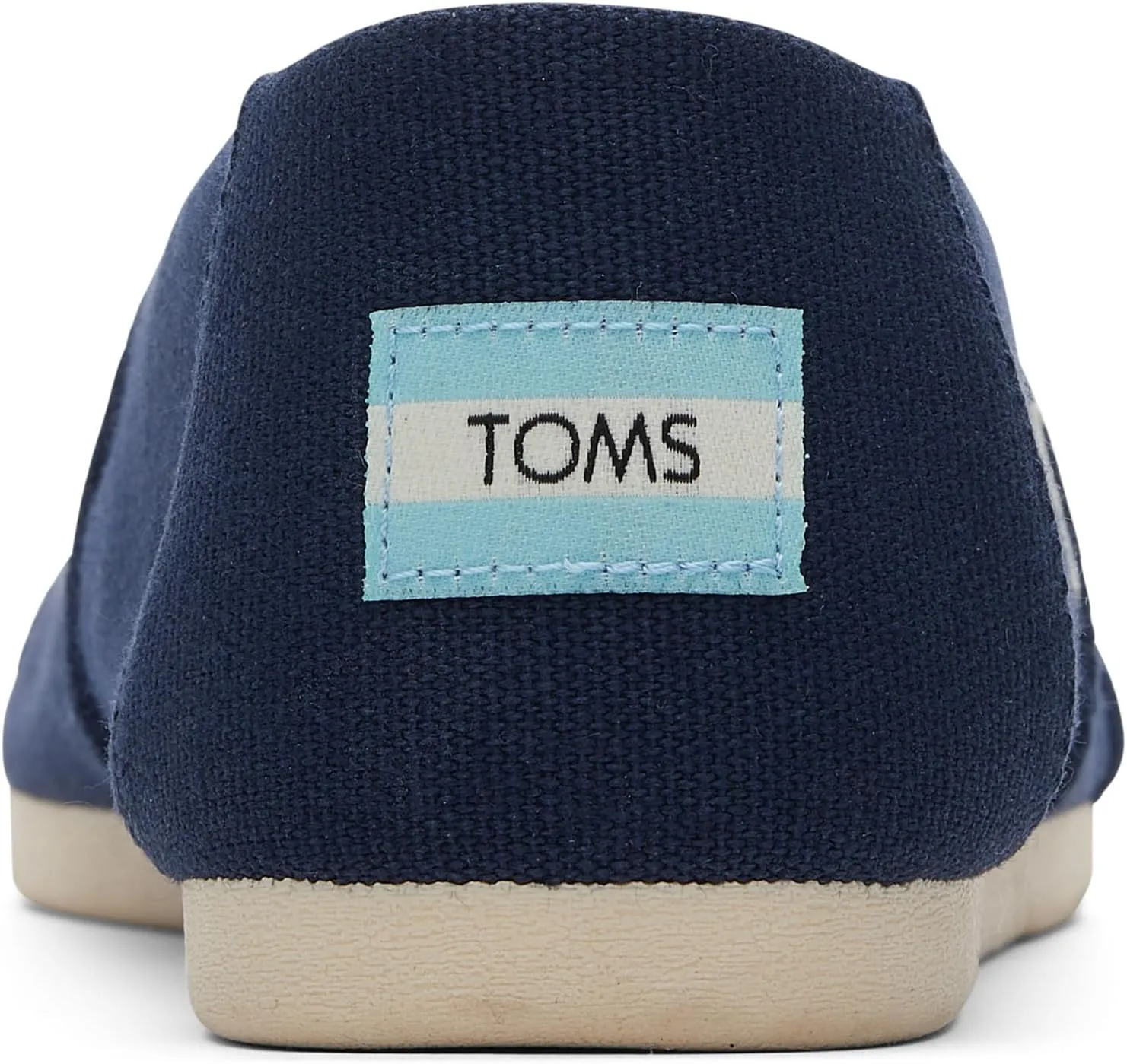 TOMS Women's Alpargata Heritage Canvas Shoes Size 12 Navy Pair Of Shoes