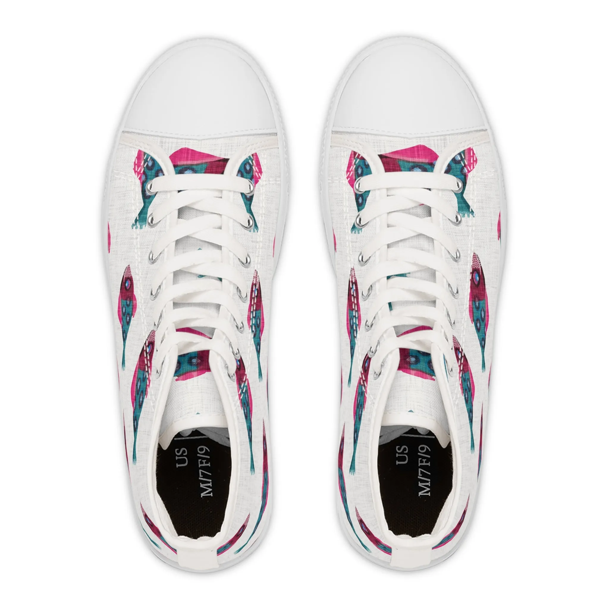 Whimsical Fish Women's High Top Sneakers