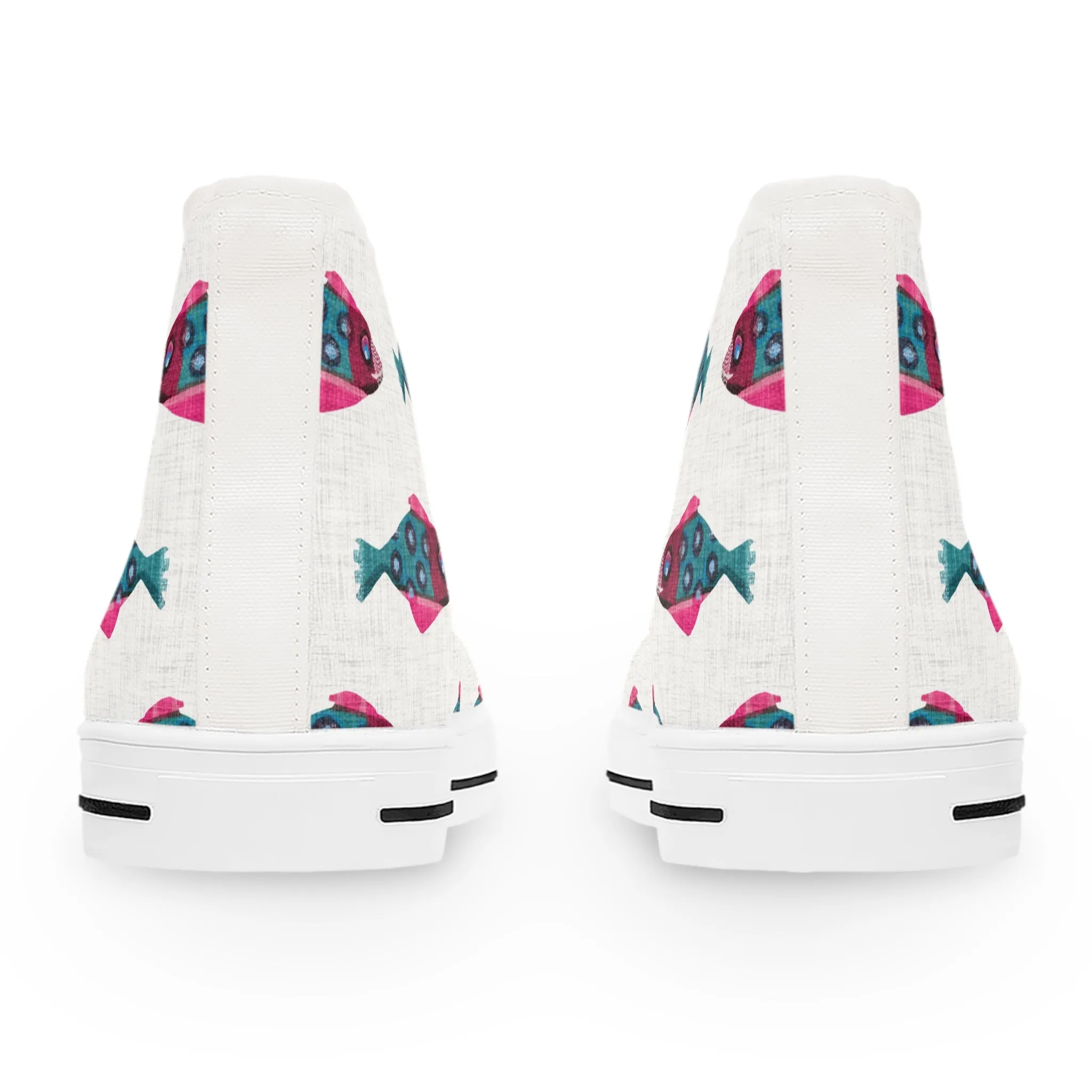 Whimsical Fish Women's High Top Sneakers