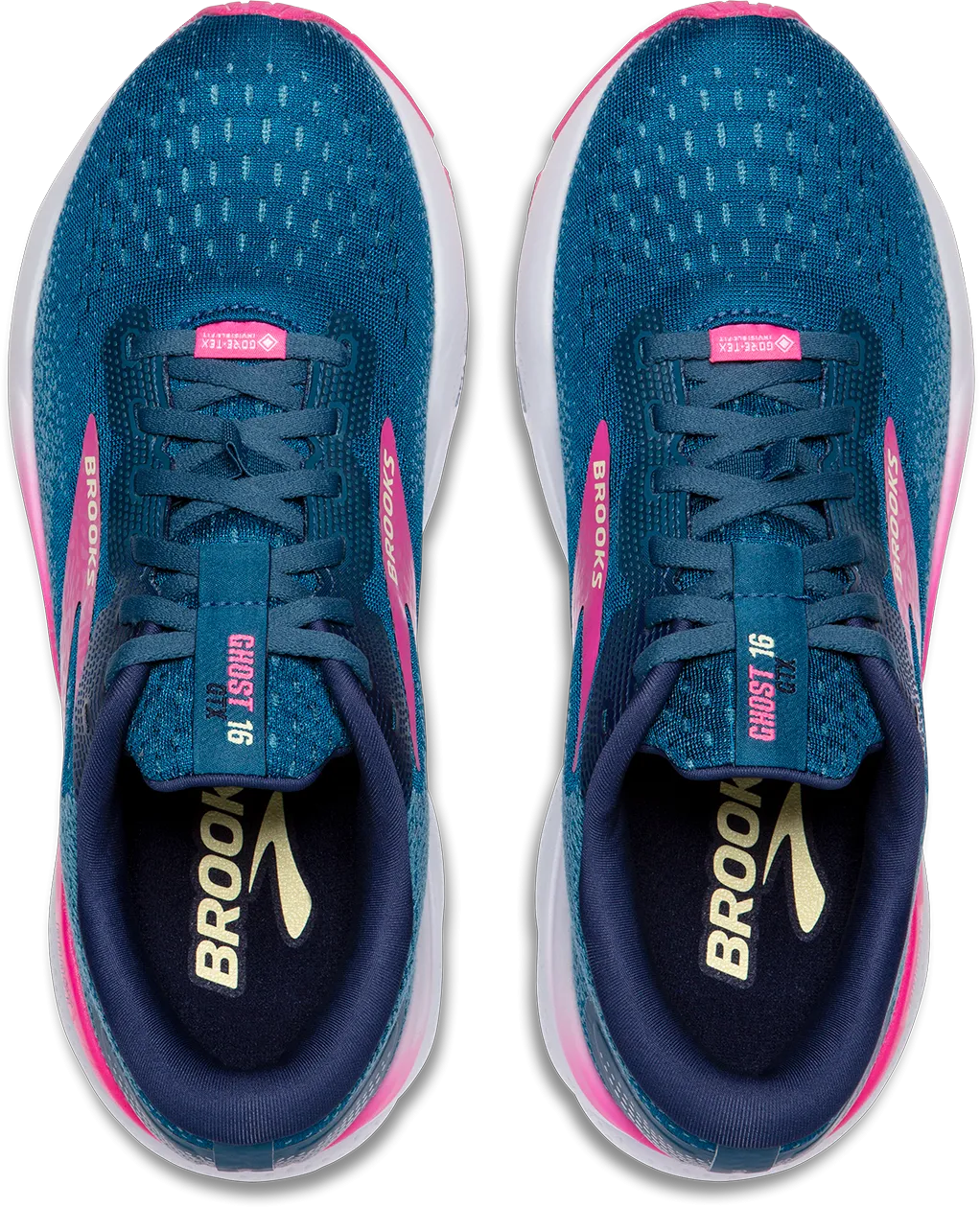 Women's Ghost 16 GTX (422 - Moroccan Blue/Pink/Yellow)