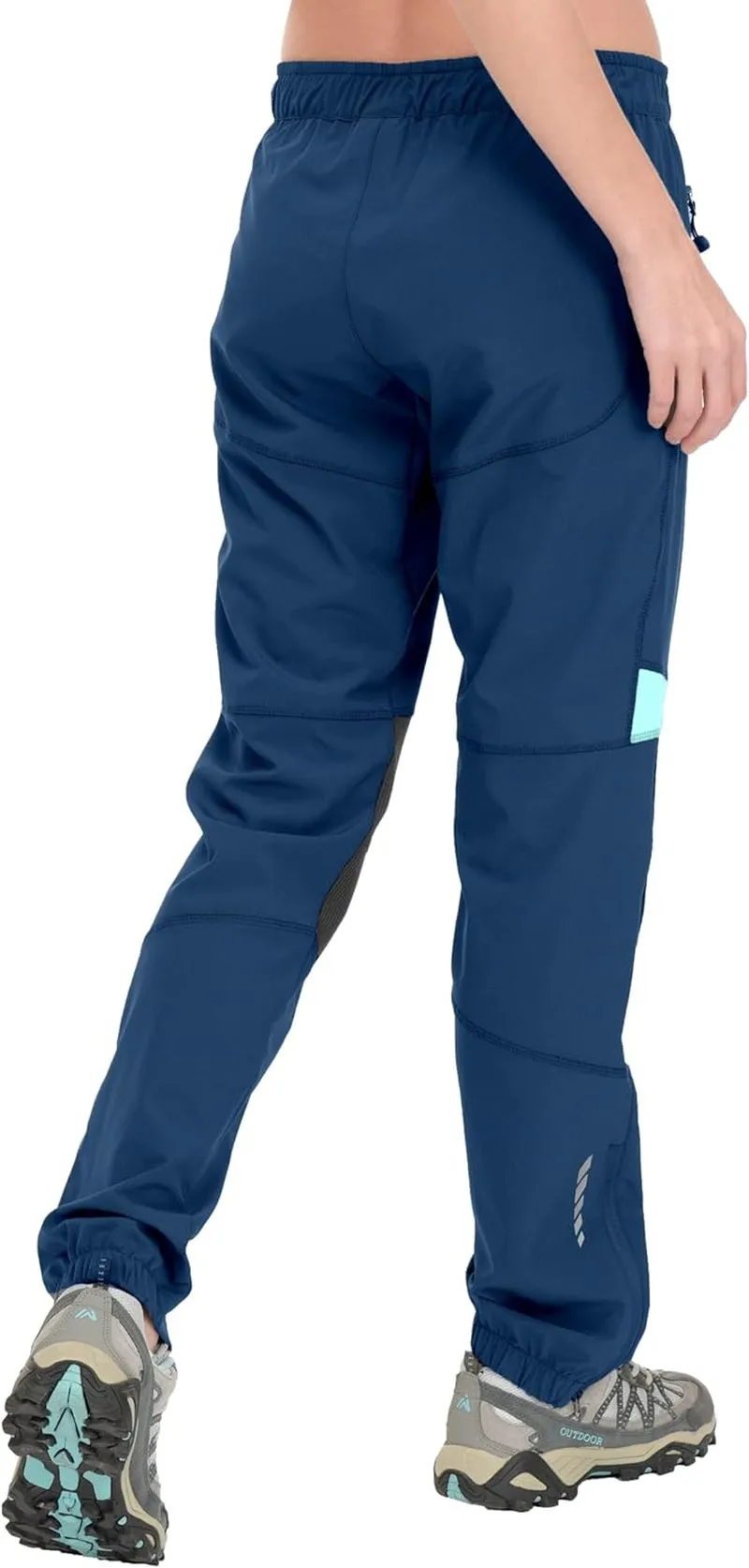 Women’s Lightweight Quick Dry Hiking Pants Reinforced Knees UPF 50