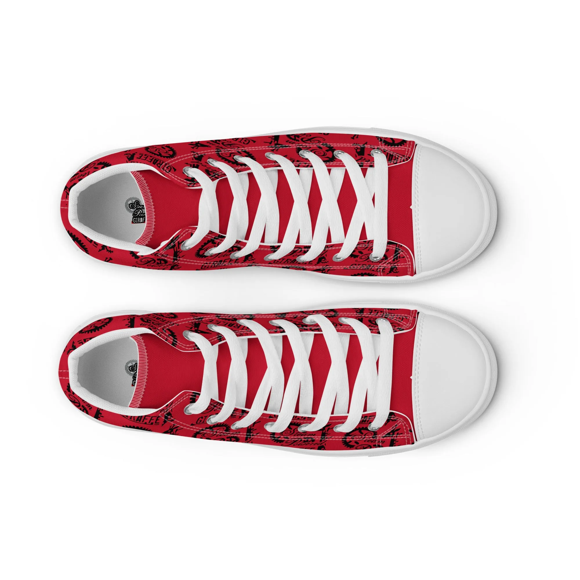 Women’s Red SPG Logo High Top Shoes