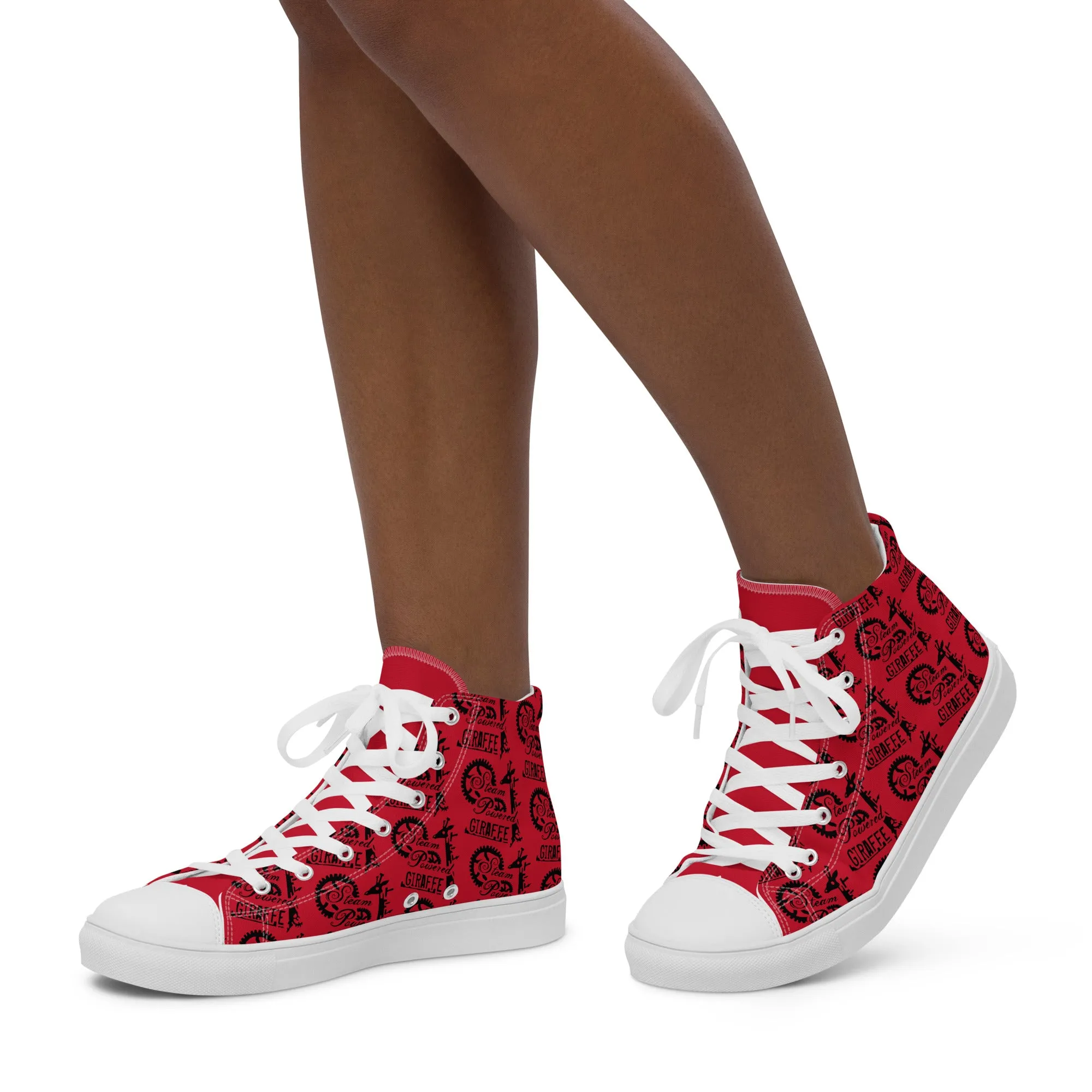 Women’s Red SPG Logo High Top Shoes