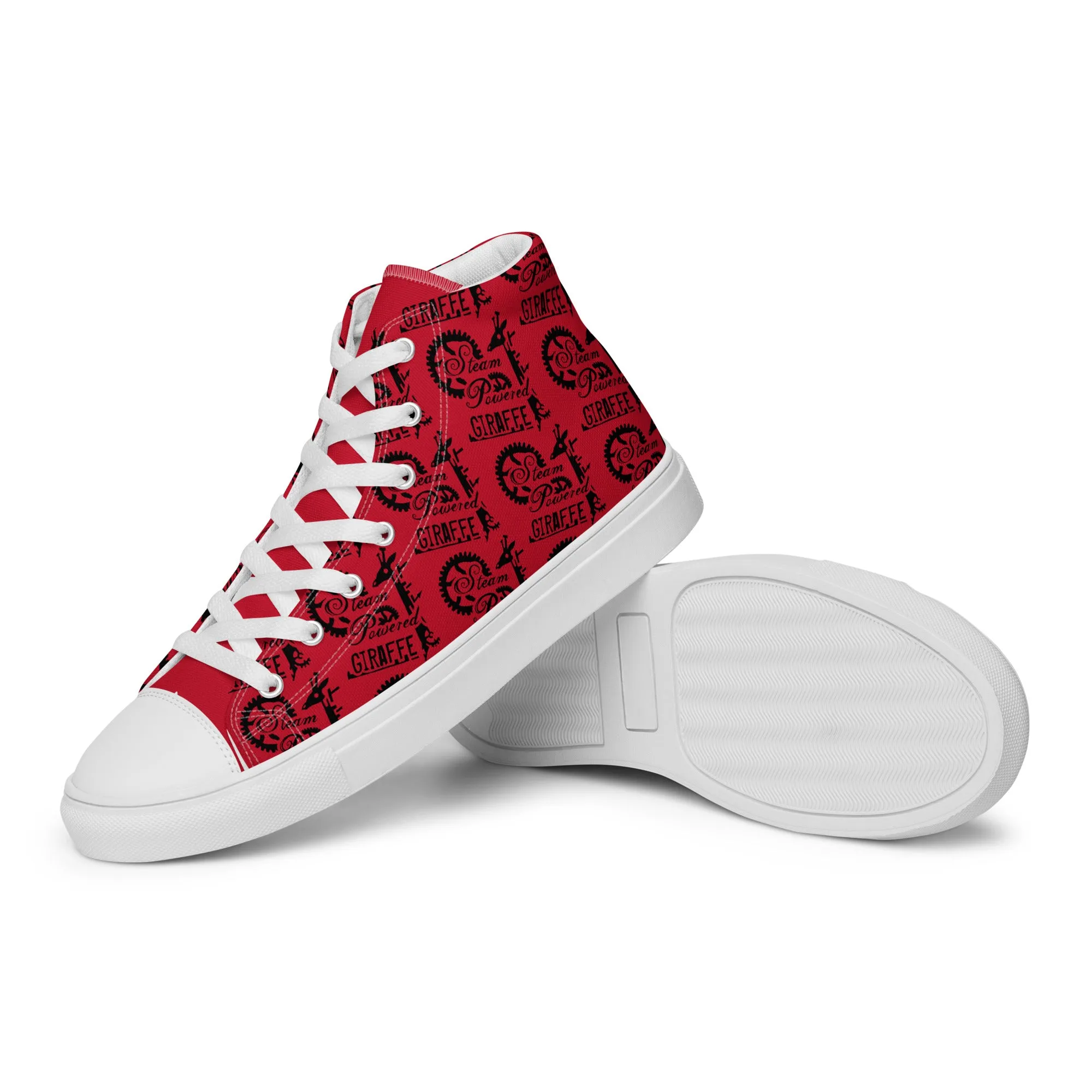 Women’s Red SPG Logo High Top Shoes