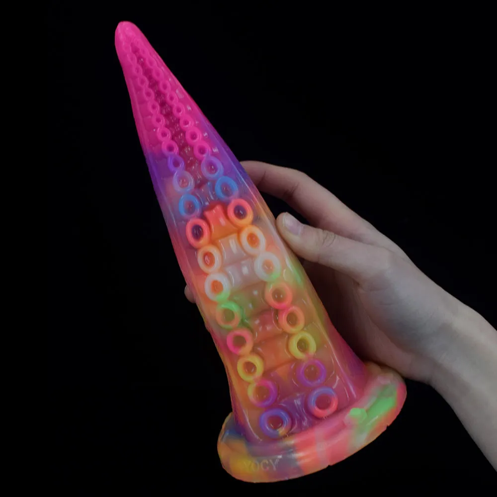 YOCY Octopus Glow In The Dark Tentacle Dildo